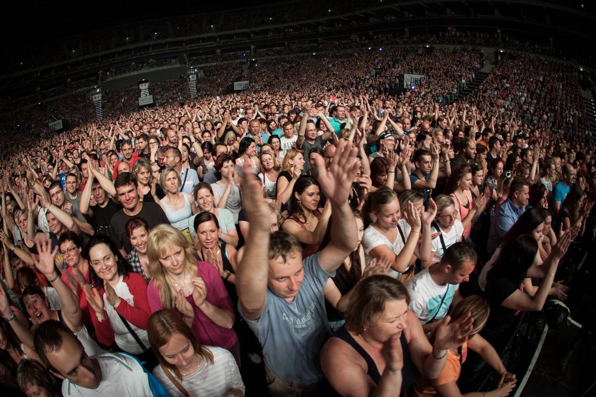 Ani v Kristových letech neztrácí Team energii: V O2 areně zvedali ze sedadel