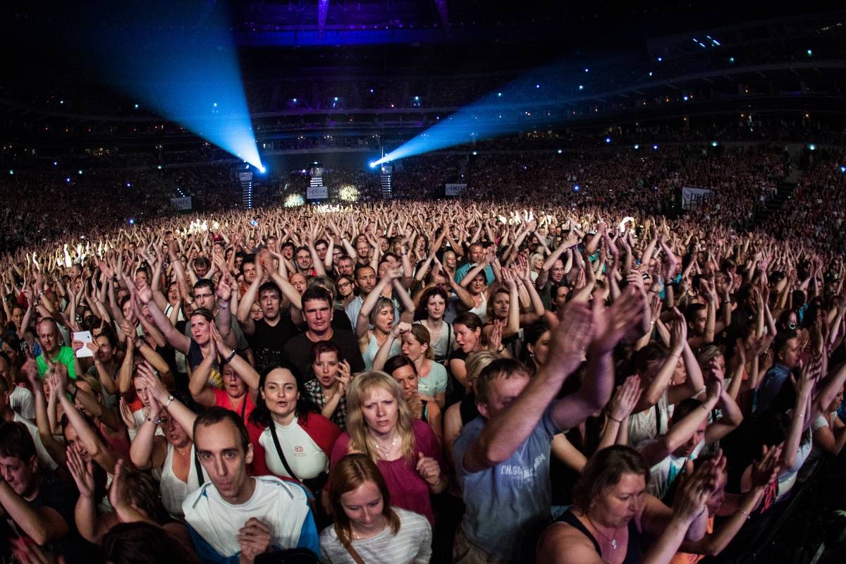 Ani v Kristových letech neztrácí Team energii: V O2 areně zvedali ze sedadel