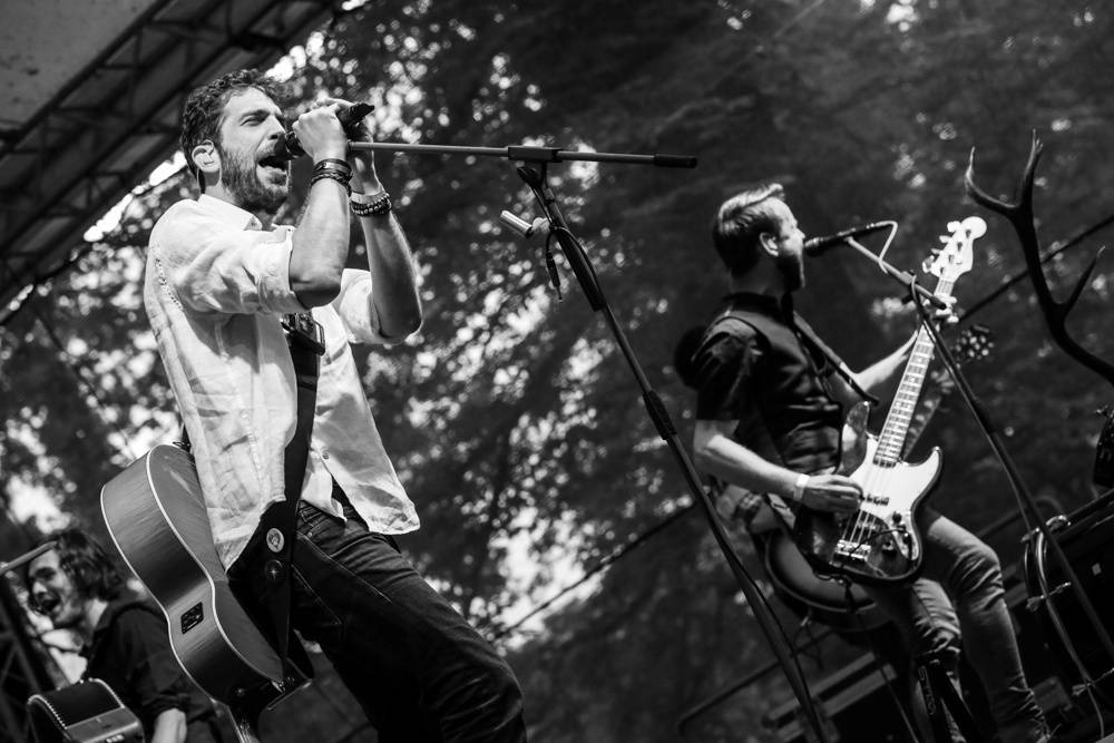 Jelen a Kateřina Marie Tichá ovládli Střelecký ostrov, hráli i písně z nové desky