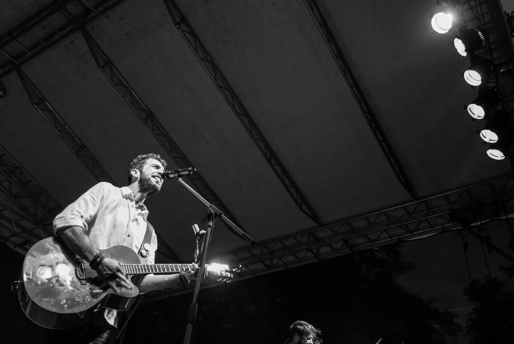 Jelen a Kateřina Marie Tichá ovládli Střelecký ostrov, hráli i písně z nové desky