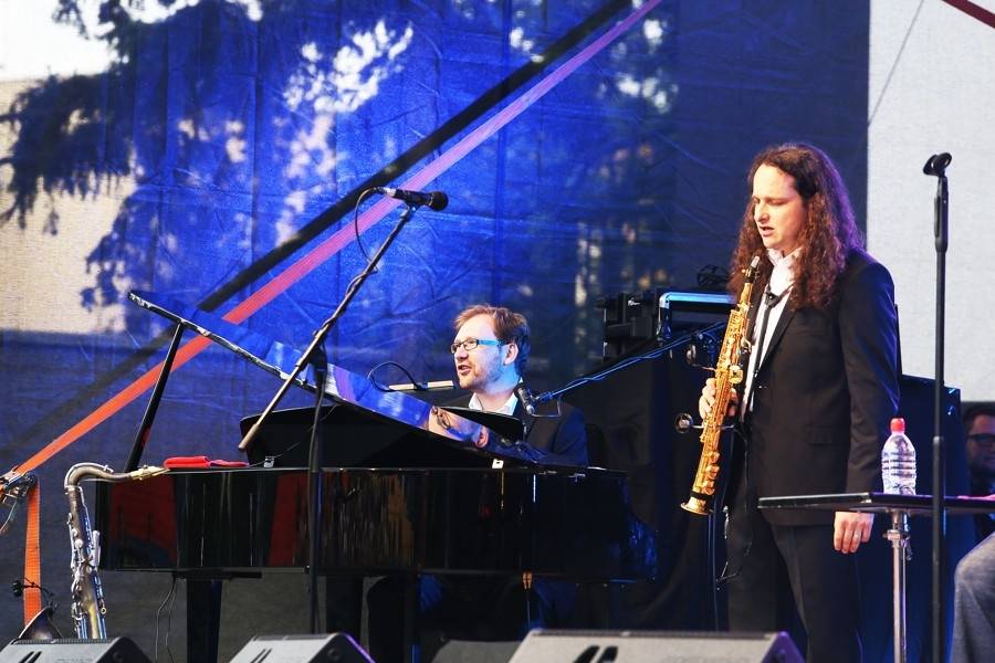 Šansonový Richard Müller: Ani déšť ho v Kyjově nezastavil