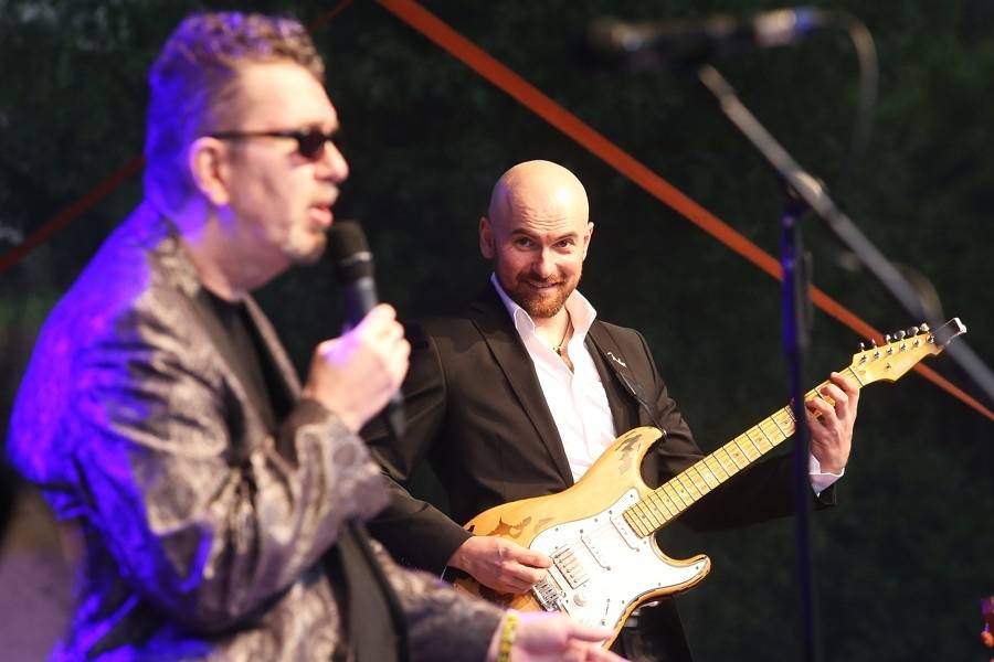 Šansonový Richard Müller: Ani déšť ho v Kyjově nezastavil