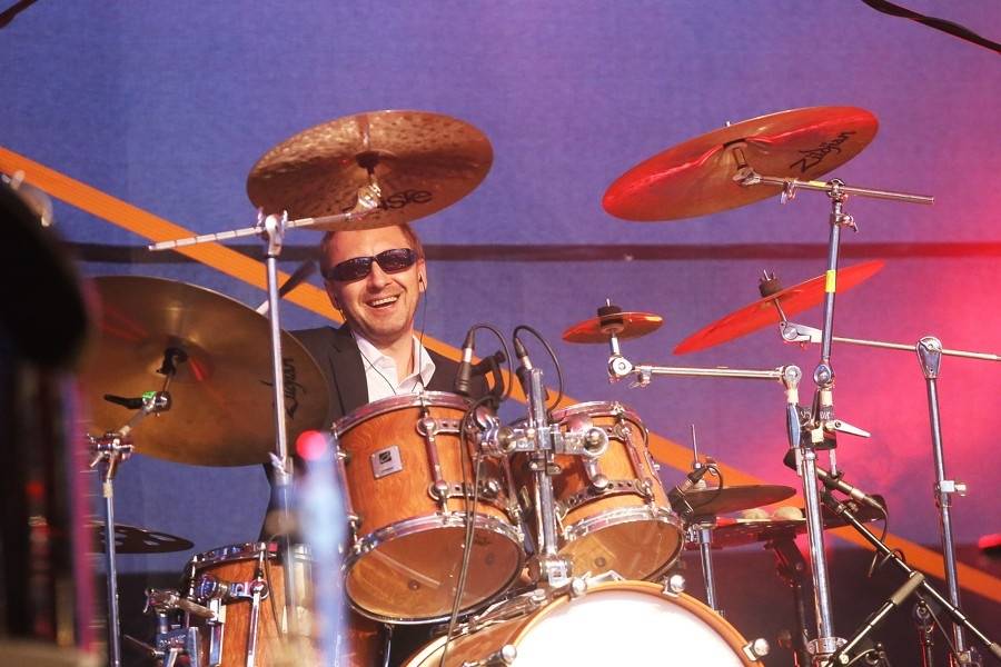 Šansonový Richard Müller: Ani déšť ho v Kyjově nezastavil