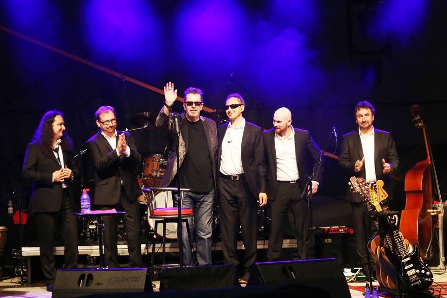 Šansonový Richard Müller: Ani déšť ho v Kyjově nezastavil