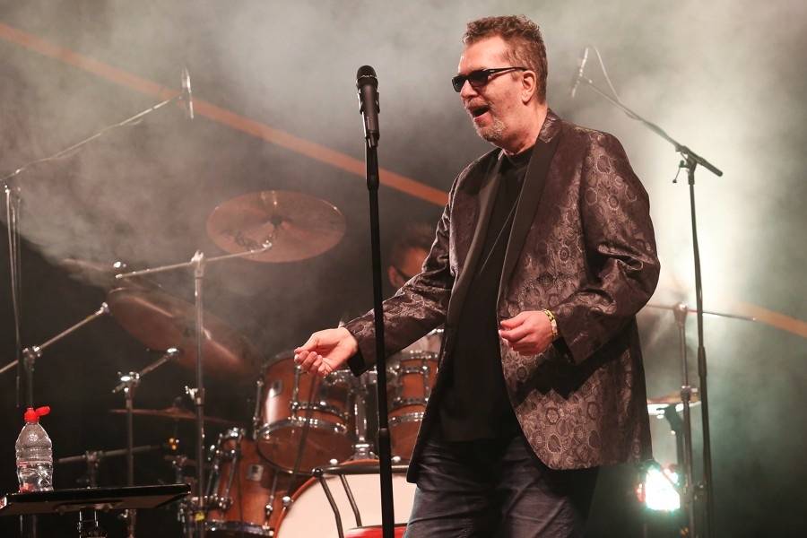 Šansonový Richard Müller: Ani déšť ho v Kyjově nezastavil