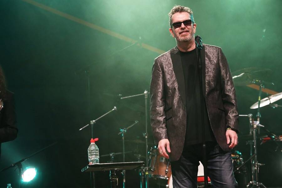 Šansonový Richard Müller: Ani déšť ho v Kyjově nezastavil