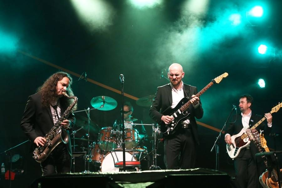 Šansonový Richard Müller: Ani déšť ho v Kyjově nezastavil