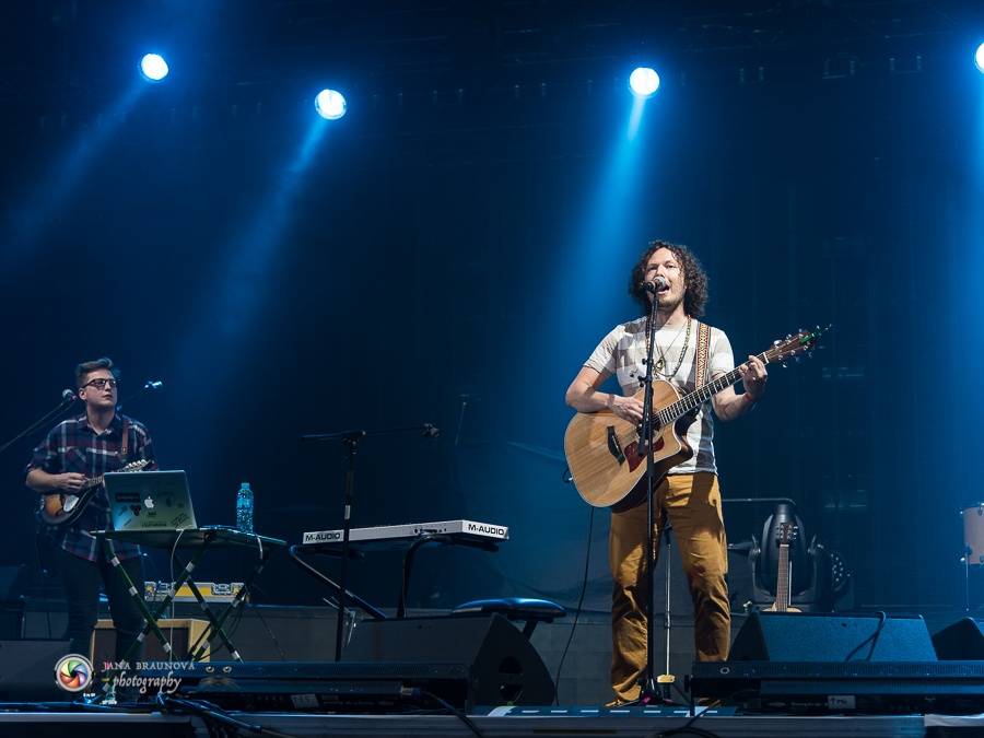 Pavol Habera s kapelou Team rozžhavil plzeňský zimní stadion