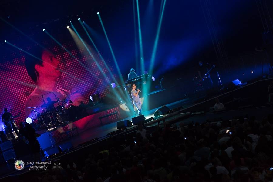 Pavol Habera s kapelou Team rozžhavil plzeňský zimní stadion