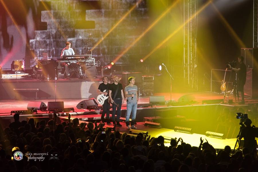 Pavol Habera s kapelou Team rozžhavil plzeňský zimní stadion