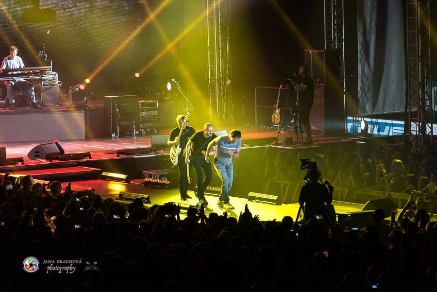 Pavol Habera s kapelou Team rozžhavil plzeňský zimní stadion