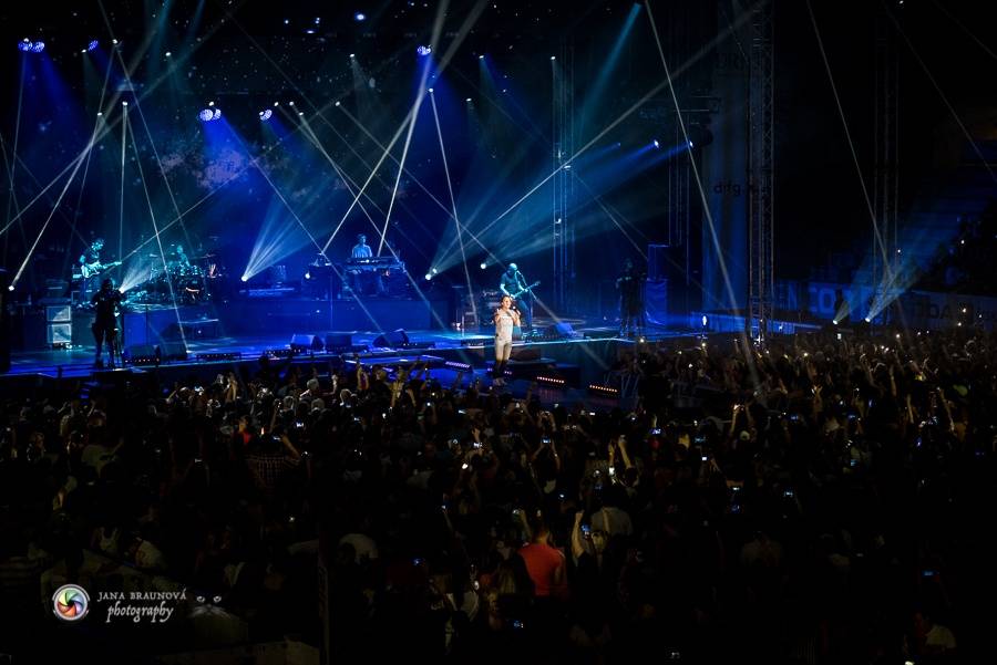 Pavol Habera s kapelou Team rozžhavil plzeňský zimní stadion