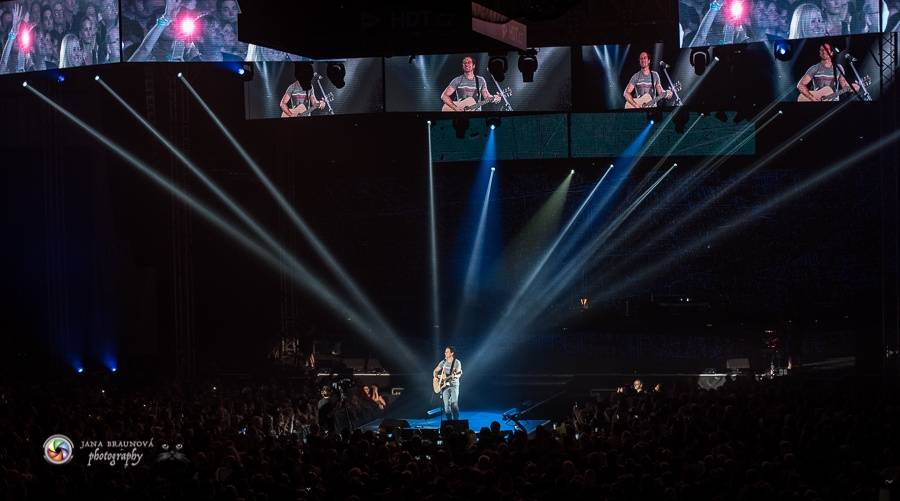Pavol Habera s kapelou Team rozžhavil plzeňský zimní stadion