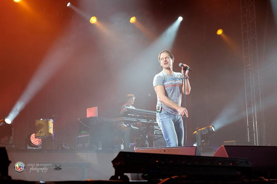 Pavol Habera s kapelou Team rozžhavil plzeňský zimní stadion