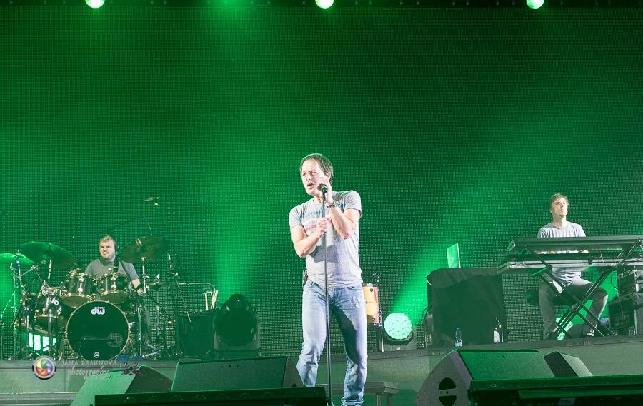 Pavol Habera s kapelou Team rozžhavil plzeňský zimní stadion