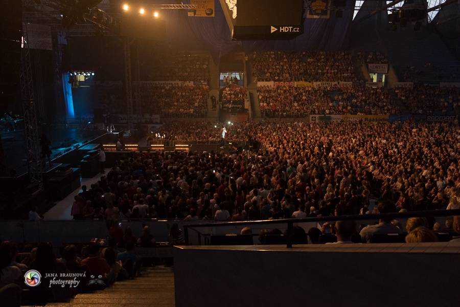 Pavol Habera s kapelou Team rozžhavil plzeňský zimní stadion