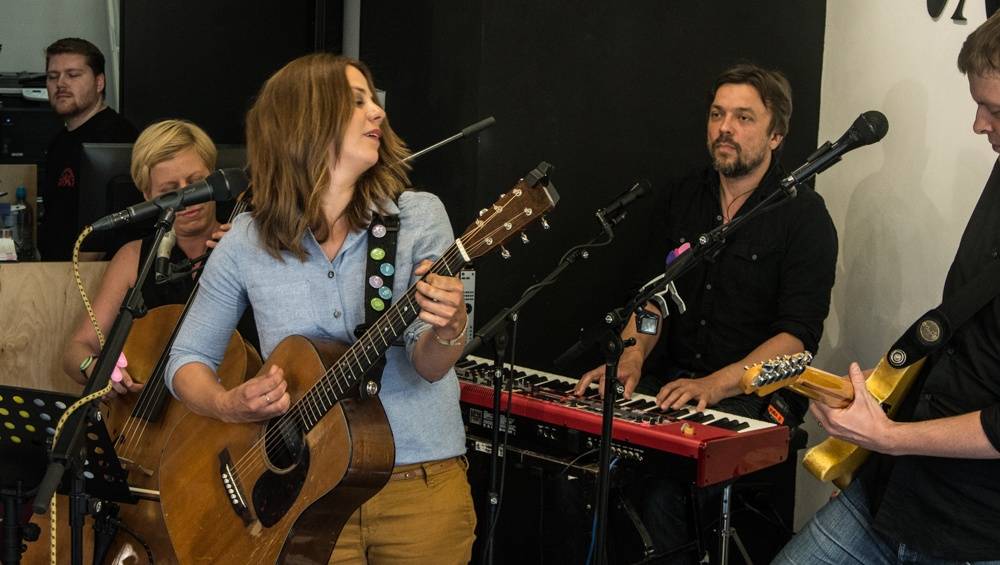 Aneta Langerová pokřtila svůj první vinyl Na Radosti 