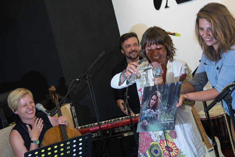 Aneta Langerová pokřtila svůj první vinyl Na Radosti 