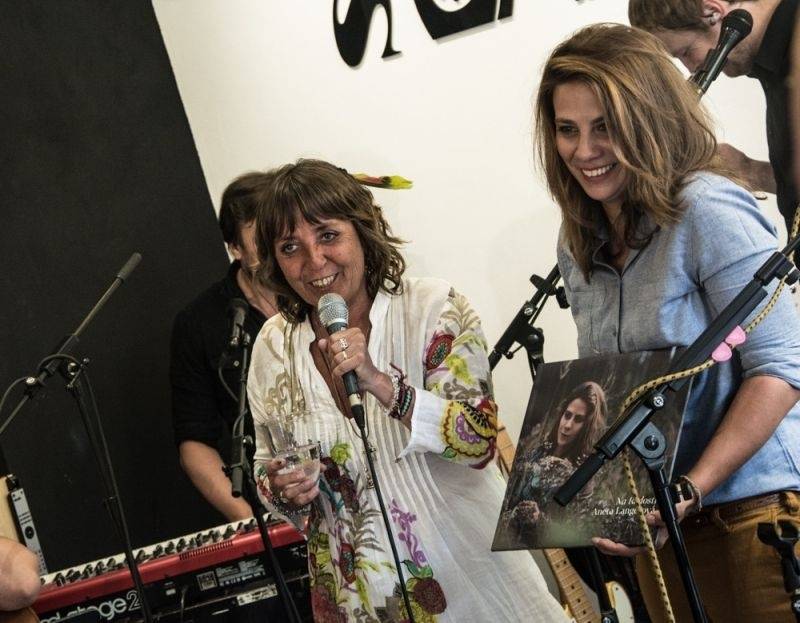 Aneta Langerová pokřtila svůj první vinyl Na Radosti 