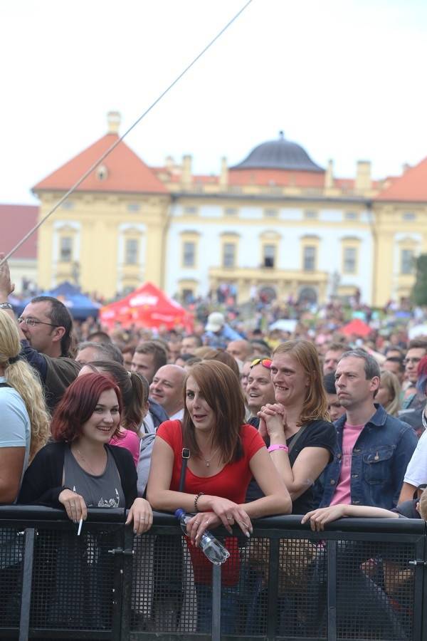 Topfest dorazil ze Slovenska poprvé na Moravu: na zámku Slavkov hráli Chinaski, Čechomor i Miro Žbirka