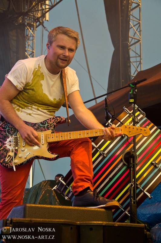 Vysmáté léto v Kadani: I přes déšt si publikum užilo Chinaski, Kryštof i Tři sestry