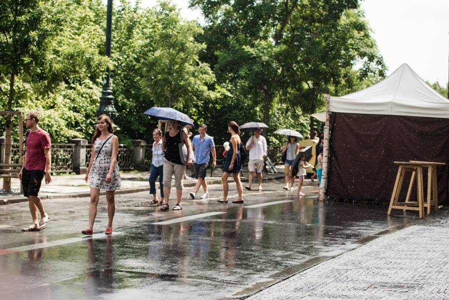 V sobotu na United Islands Of Prague vystoupili Emma Smetana nebo Carpet Cabinet. Program narušila bouřka