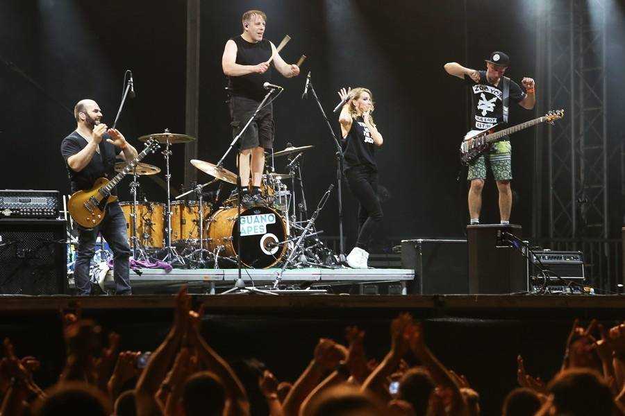 Německo-švédská invaze na slovenském Topfestu: Europe a Guano Apes udeřili v Piešťanech