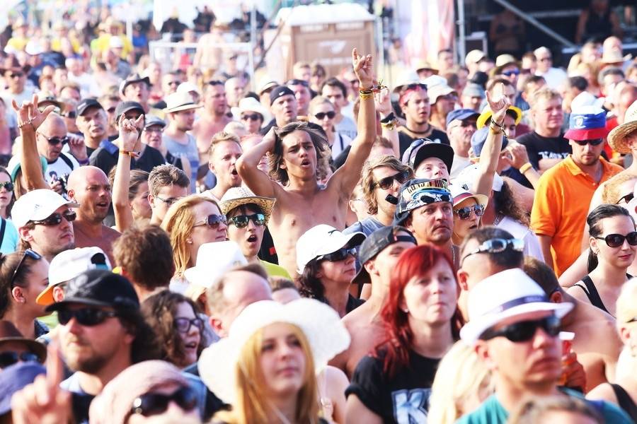 Topfest vrcholil: Velké finále ovládli Kabát a následná bouřka