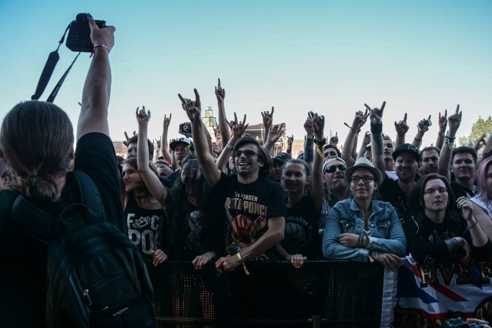 Druhý den Rock for People: Hvězdní Offspring, Bull For My Valentine i Five Finger Death Punch