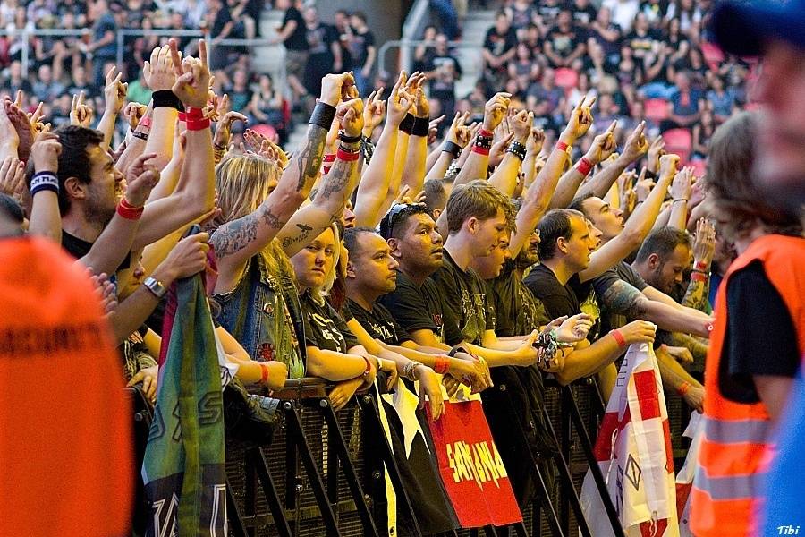 Iron Maiden naplnili Eden řevem metalových fanoušků