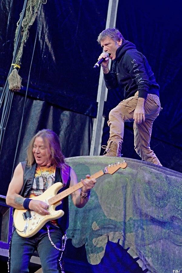 Iron Maiden naplnili Eden řevem metalových fanoušků