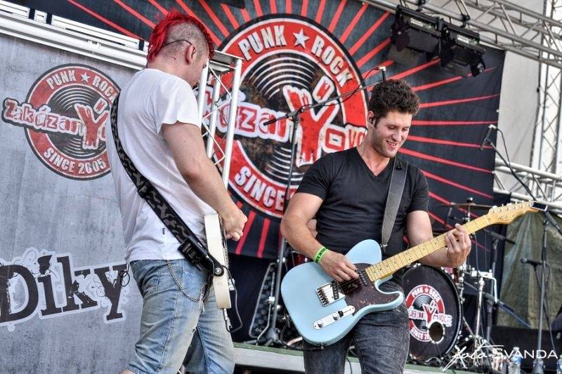 Rocková Hostim: Diváky bavili ZakázanÝovoce, oheň i zahraniční kapely