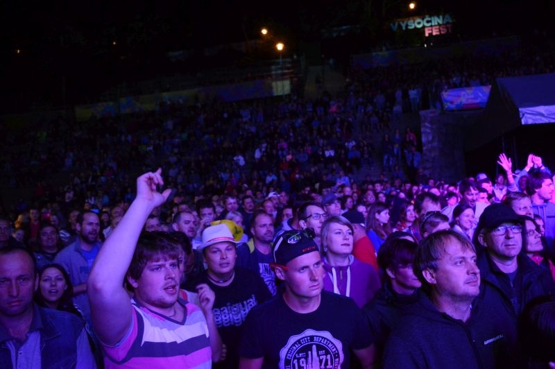 Vysočina fest: Přehlídce domácí špičky vévodili Kabát, David Koller, Tři sestry nebo Mig 21