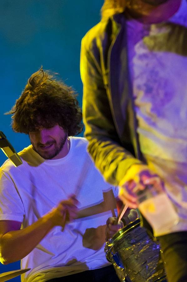 Colours Of Ostrava, den první: Déšť zábavu nepokazil, hráli Tame Impala i M83