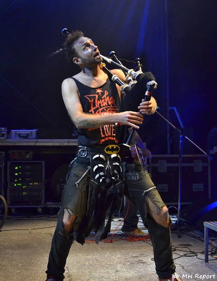 Na Stodské pouti řádili Pipes and Pints jako černá ruka