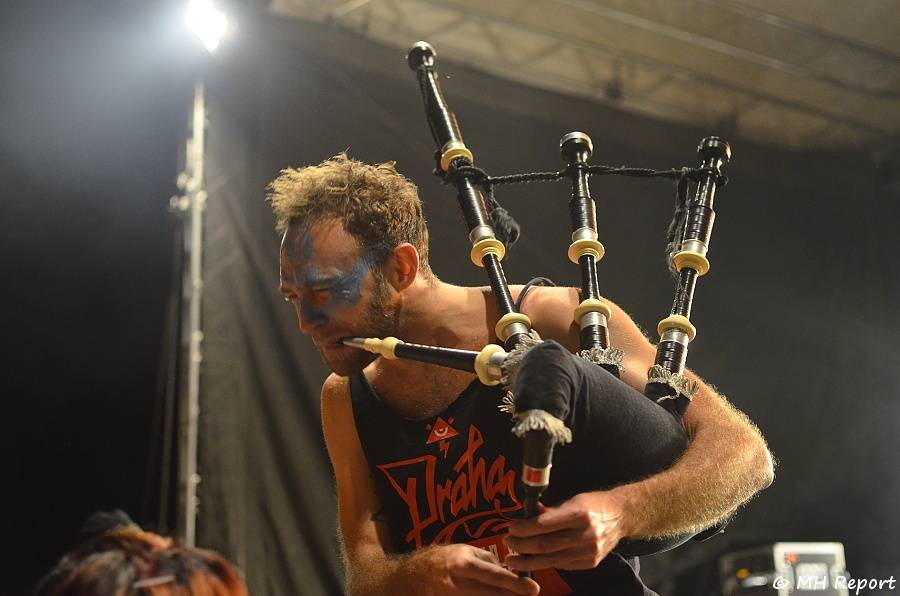 Na Stodské pouti řádili Pipes and Pints jako černá ruka