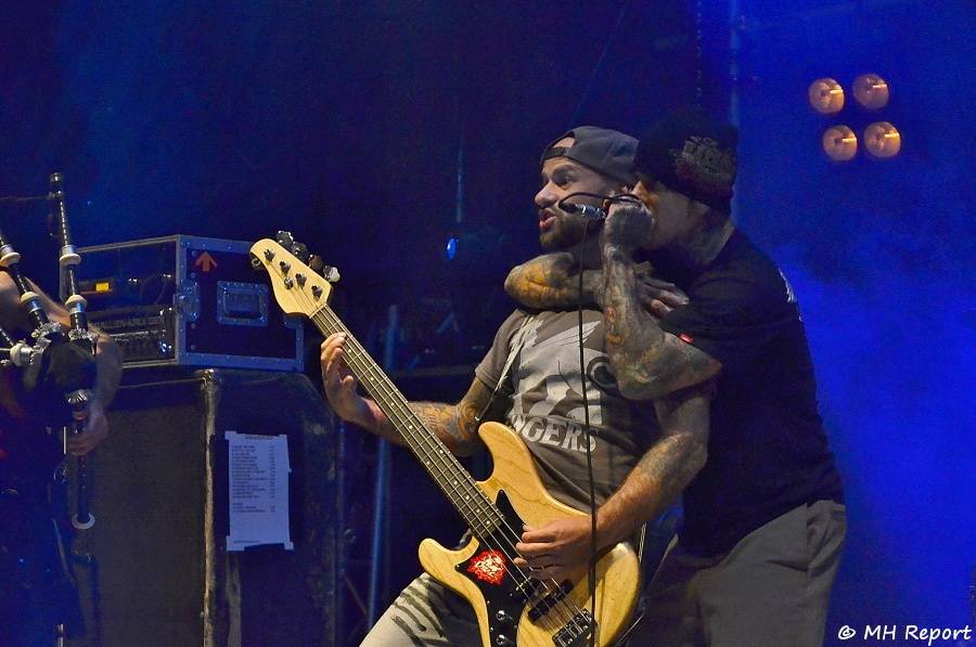 Na Stodské pouti řádili Pipes and Pints jako černá ruka