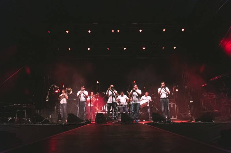 Finále prvního dne festivalu Štěrkovna Open Music obstarali Chinaski