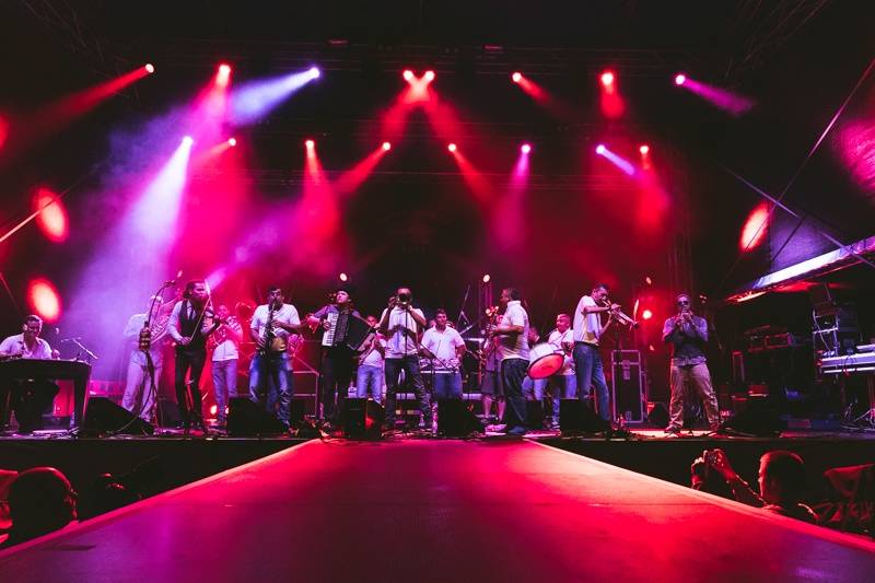 Finále prvního dne festivalu Štěrkovna Open Music obstarali Chinaski