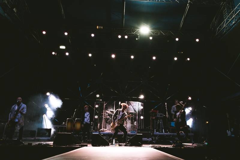 Finále prvního dne festivalu Štěrkovna Open Music obstarali Chinaski