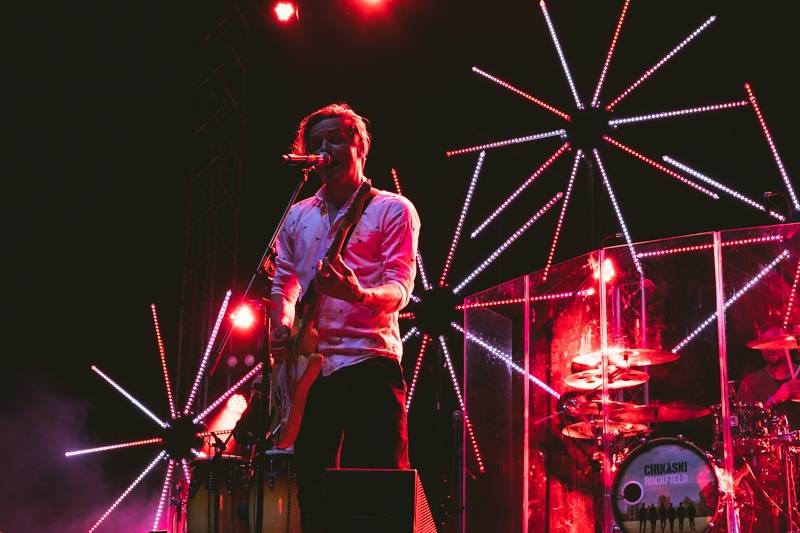 Finále prvního dne festivalu Štěrkovna Open Music obstarali Chinaski