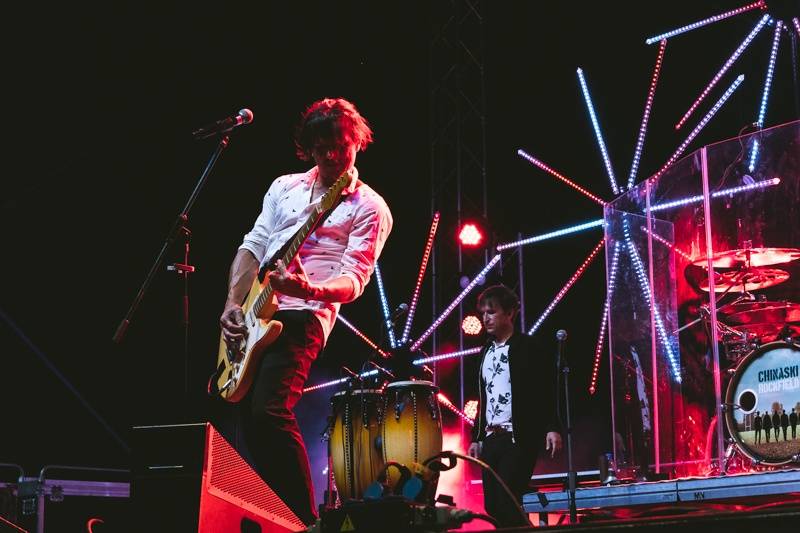 Finále prvního dne festivalu Štěrkovna Open Music obstarali Chinaski