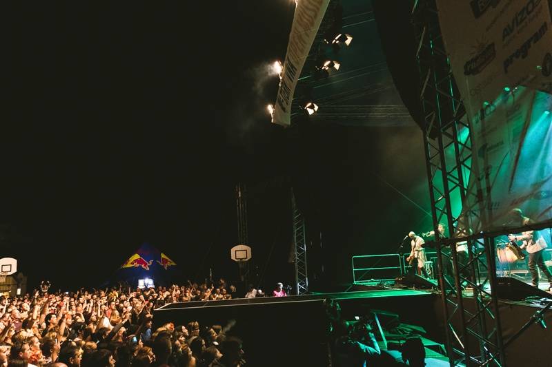 Finále prvního dne festivalu Štěrkovna Open Music obstarali Chinaski