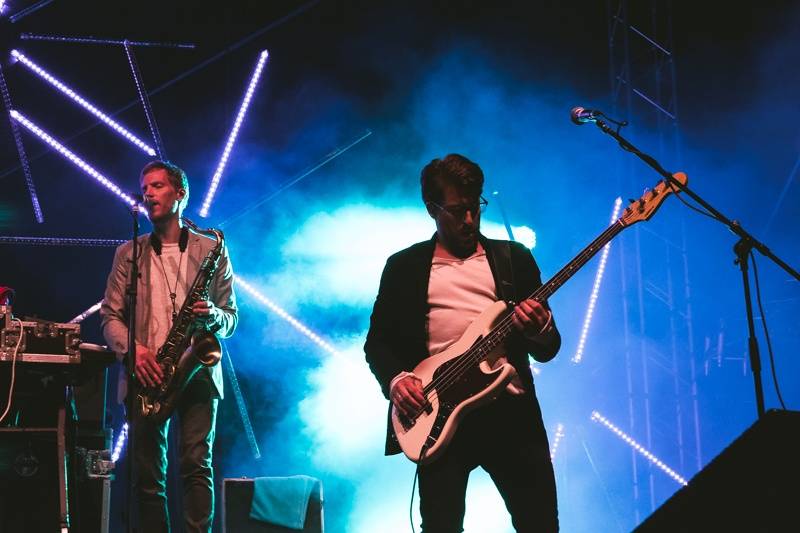 Finále prvního dne festivalu Štěrkovna Open Music obstarali Chinaski