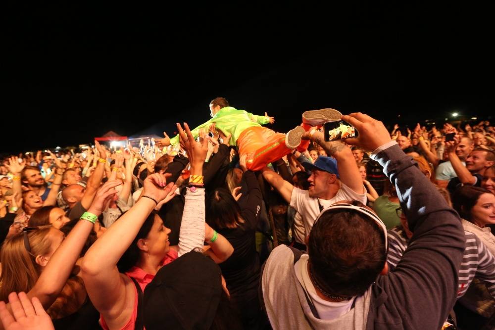 Hrady CZ bavily na Švihově. Vystoupili Kabát, Mandrage, Pražský výběr a další