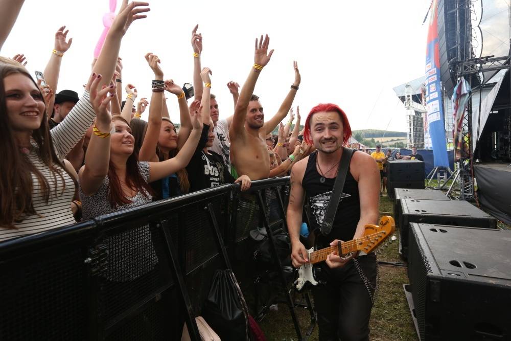 Hrady CZ bavily na Švihově. Vystoupili Kabát, Mandrage, Pražský výběr a další