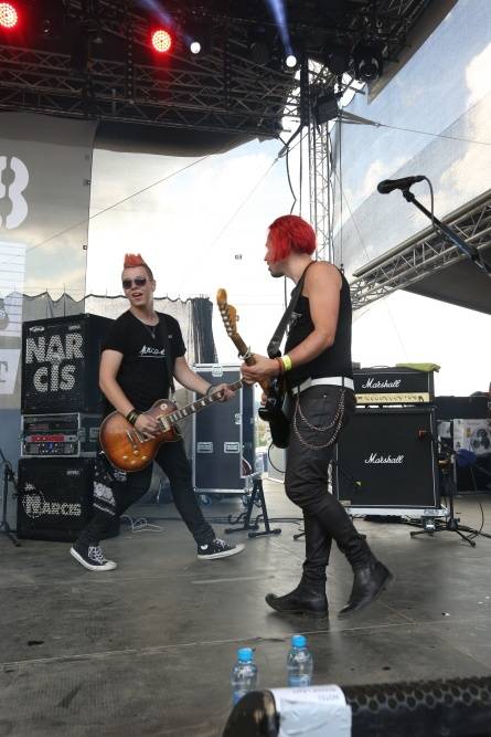 Hrady CZ bavily na Švihově. Vystoupili Kabát, Mandrage, Pražský výběr a další