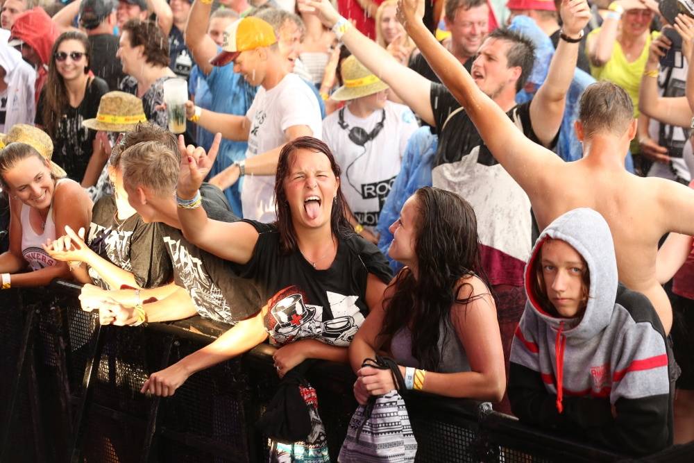 Hrady CZ bavily na Švihově. Vystoupili Kabát, Mandrage, Pražský výběr a další