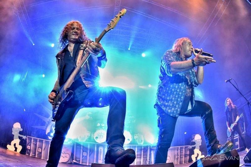 Moravským Krumlovem se nesla metalová řežba německých Helloween 