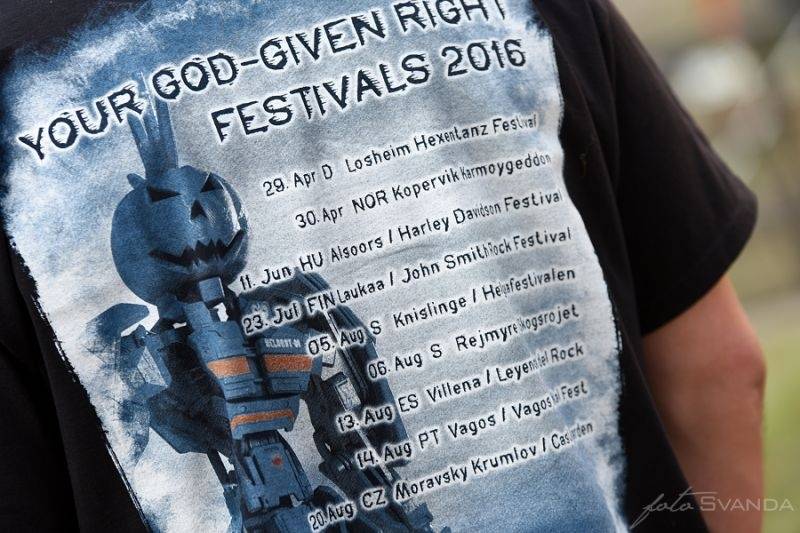 Moravským Krumlovem se nesla metalová řežba německých Helloween 